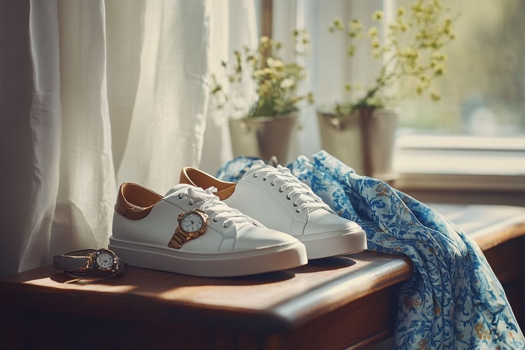 Peut-on porter des baskets avec un look chic décontracté