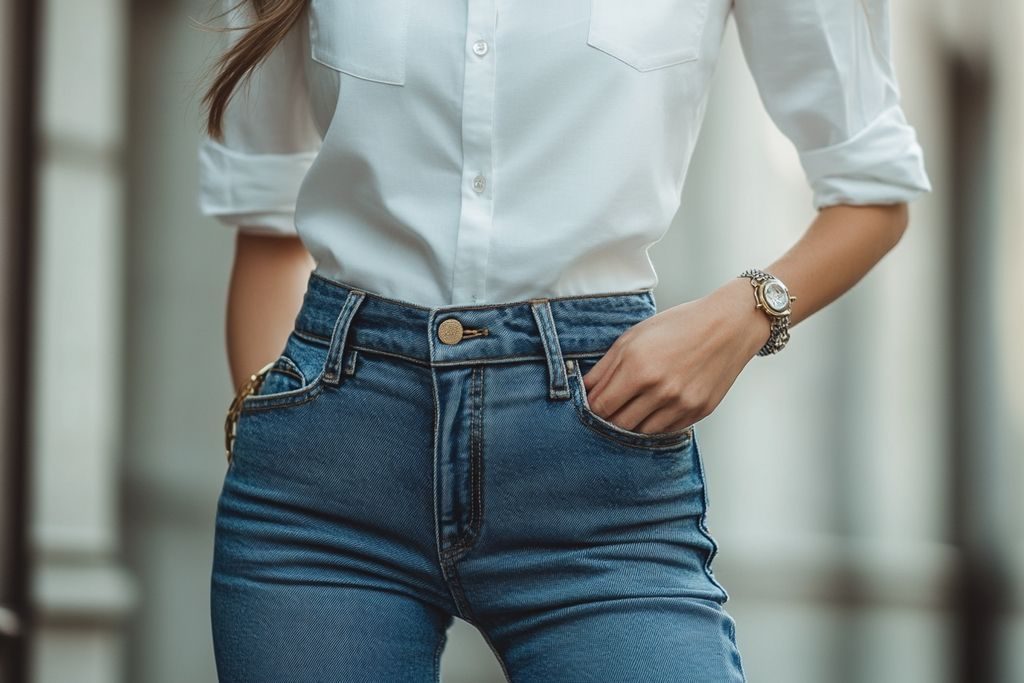 Peut-on porter un jean dans un look chic décontracté